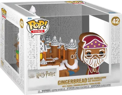 Immagine prodotto di Statuetta Funko POP Town Harry Potter 42 Gingerbread Albus Bumbledore and Hogwarts