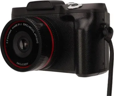 Obrázek produktu pro digitální kamera 1080P HD, 16x zoom, mikro zrcadlovka s 24palcovým HD displejem - selfie vlogování - přenosná 16 MP kamera s ochranou proti otřesům na cesty