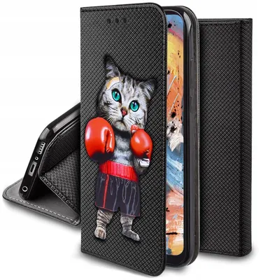 Productafbeelding van Hoesje voor Samsung Galaxy A34 5G met magneetsluiting en diverse designs + beschermend glas