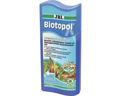 Produktbild von JBL Biotopol schnell wirkender Wasseraufbereiter für biotopgerechtes Aquarienwasser 100 ml