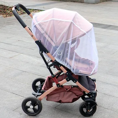 Productafbeelding van Ademend muggennet voor kinderwagen tegen vliegen voor buitengebruik