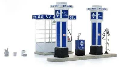 Produktbild von Artitec 14.180 - 1/160 / N Aral-Tankstelle Bausatz - Neu