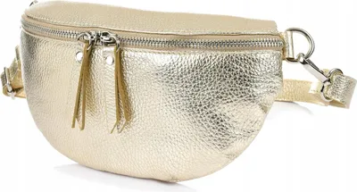 Produktbild von Damen Leder Gürteltasche Italienisch Hüfttasche Verstellbar Geräumig