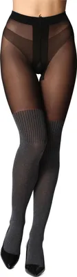 Produktbild von Bellivalini Damen Strumpfhose 60 DEN BLV-1111 (Dunkelmelange, M) .