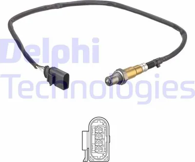 Produktbild von DELPHI Lambdasonde für VW Golf VII Schrägheck (5G1, BQ1, BE1, BE2) Beheizt 801mm ES21273-12B1