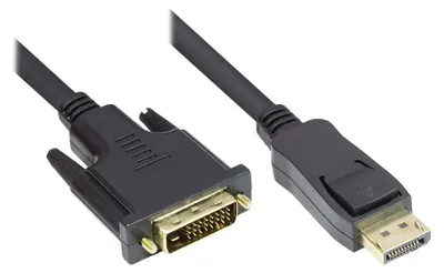 Immagine prodotto di Good Connections Kabel DP-St.-DVI-D 24+1-St. schwarz 1m