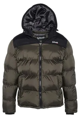 Produktbild von SCHOTT NYC Schott Carré Daunenjacke mit Kapuze und Schultern für Kinder und Juge