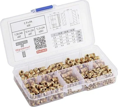 Zdjęcie produktu dla Zestaw śrub M2–M5, 70–100 sztuk, metalowy