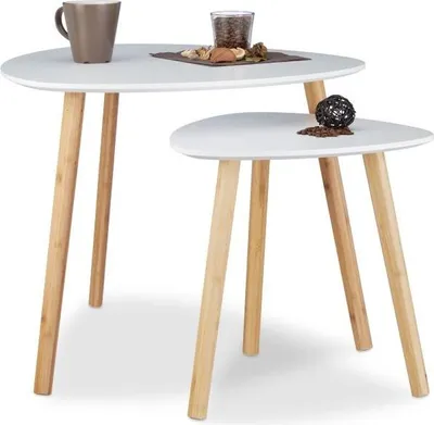 Produktbild von Esstisch 2er Set im skandinavischen Design