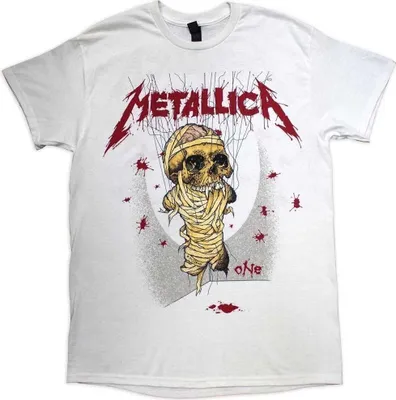 Produktbild von Metallica One Landmine White 2XL T-Shirt