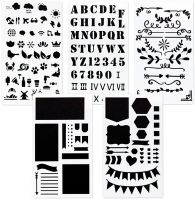 Produktbild von Hama 00007743, Malschablone, Erwachsene & Kinder, Weiß, Kunststoff, 102 mm, 0,2 mm
