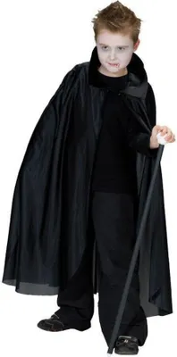 Produktbild von Xpar 12312 Cape Umhang Vampir Grusel Horror Halloween Karneval Jungen Kostüm