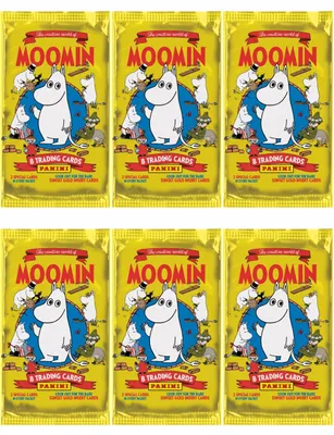 Produktbild von PANINI Moomins Creative World 6 Packs of 48 Cards