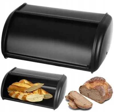 Obrázek produktu pro Krisberg Chlebník Ocelový Černý Matný