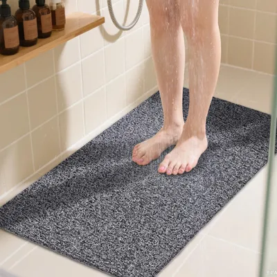 Produktbild von COSYLAND Duschmatte rutschfest, 40x80cm Badewannenmatte rutschfest mit Ablauf, W