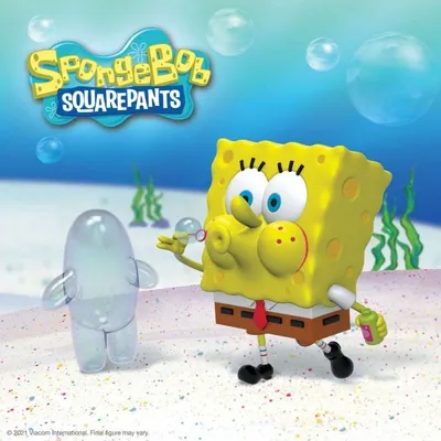 Produktbild von Super7 SpongeBob Schwammkopf Ultimates Actionfigur SpongeBob 18 cm