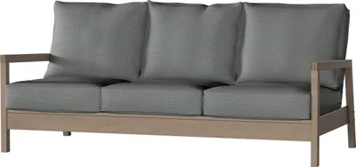 Produktbild von Dekoria Bezug für Lillberg 3-Sitzer Sofa, blau, Sofahusse, Lillberg 3-Sitzer