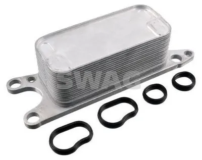 Produktbild von SWAG 33 11 0742 Ölkühler Motoröl für JEEP GRAND CHEROKEE IV (WK, WK2) für CHRYSLER GRAND VOYAGER V (RT) für DODGE Journey MPV