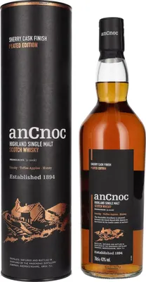 Produktbild von anCnoc Sherry Cask Finish - Peated Edition - Single Malt Scotch Whisky
