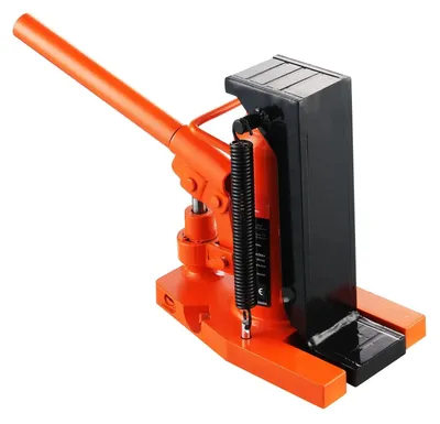 Image de Cric hydraulique de type bouteille - Cric pour voitures et SUV - Capacité de levage : 5 tonnes - Course de levage : 20 à 173 mm - Adapté pour les garages et les ateliers