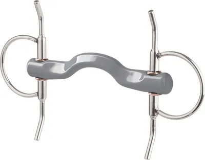 Produktbild von Beris Bits Schenkeltrense Konnex Zungenbogen Soft 18 mm Stangengebiss 130 mm