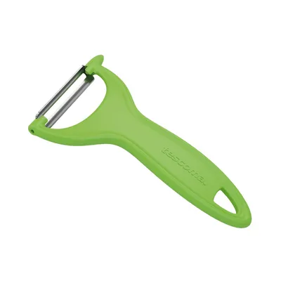 Obrázok produktu pre Tescoma 421018, Zelenina, Škrabka v tvare Y, Nerezová oceľ, Zelená, Plast, Krúžok na zavesenie