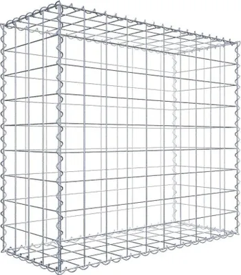 Immagine prodotto di Gabbione 100 cm x 90 cm x 40 cm (L x H x P), maglia 10 cm x 10 cm, spirale