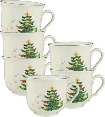 Produktbild von Seltmann Weiden Marieluise Weihnachten Kaffeetasse 230 ml 6er Set