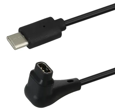 Image de Câble de charge kwmobile pour smartwatch COROS PACE Pro / PACE 4 / APEX 4 / Câble USB-C pour smartwatch - Câble de charge pour montre connectée - Bracelet de fitness