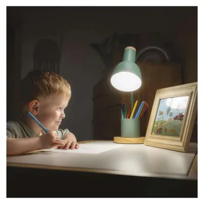 Obrázok produktu pre EMOS Stolná lampa POPPY, zelená