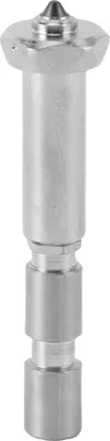 Produktbild von Integrierte Düse aus gehärtetem Stahl, passend für Anycubic Kobra 3 Max 3D-Drucker, 0,4 mm Schnellwechseldüse mit hohem Durchfluss und Geschwindigkeits-Rohr