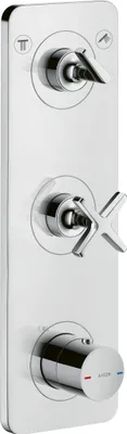 Produktbild von hansgrohe Thermostatmodul E AXOR CITTERIO DN 20, Unterputz 38 x 12 chrom