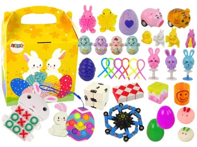 Zdjęcie produktu dla Wielkanocny zestaw antystresowy Fidget Toys 36 sztuk