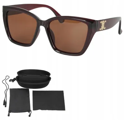Produktbild von Polar Fashion PR9185C2 Damen Braune Polarisierte Sonnenbrille