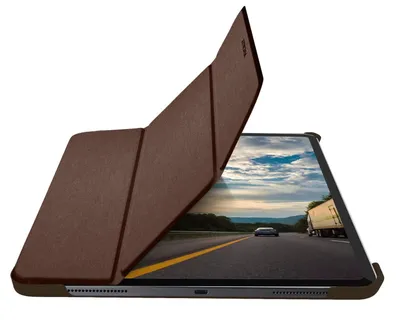 Produktbild von Schutzhülle und Ständer Braun für Apple iPad Pro 12,9" 2020