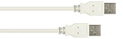 Obrázok produktu pre Alcasa 2212-AA3, 3 m, USB A, USB A, USB 2.0, Samec/samec, Šedá