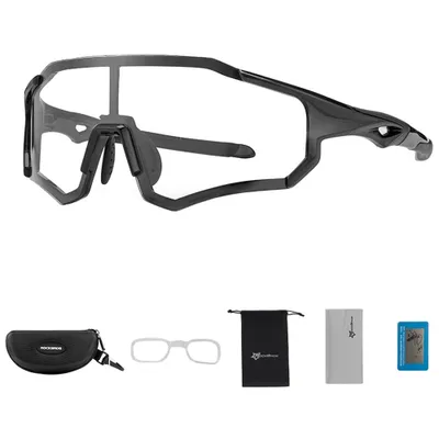 Obrázek produktu pro Rockbros 10181 fotochromatické cyklistické brýle UV400 - černé