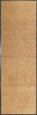 Image de Paillasson lavable Crème 60x180 cm