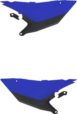 Image de Plaques latérales bleues/noires ACERBIS pour YAMAHA YZ F 450