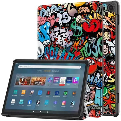 Produktbild von Hülle für Amazon Fire Max 11 2023 11 Zoll 13. Generation Smart Cover Etui mit Standfunktion und Auto Sleep/Wake Funktion