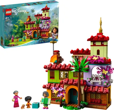 Produktbild von LEGO 43202 Disney Das Haus der Madrigals, Encanto, Spielzeug zum Bauen aus Encanto, Puppenhaus mit 2 Mini-Puppen, 1 Mikro-Puppe und Tieren, Geschenk für Kinder