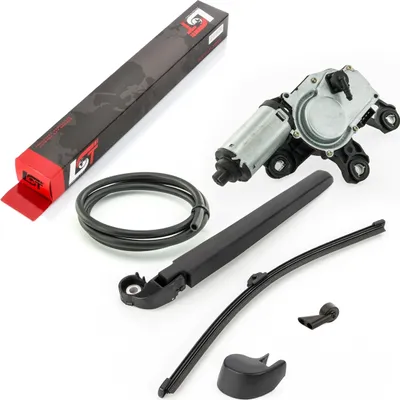 Produktbild von Wischermotor Heck Scheibenwischer Set Motor Düse hinten für AUDI Q5 8R
