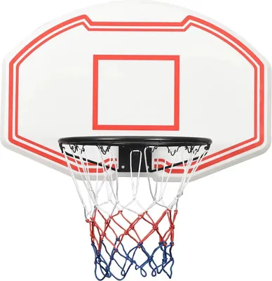 Obrázek produktu pro vidaXL Basketbalový koš bílý 90x60x2 cm Polyethylen