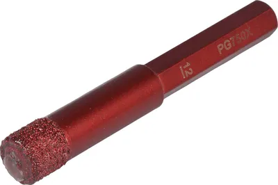 Produktbild von Marcrist PG750X Diamantbohrer Fliesenbohre Sechskantschaft Trockenbohrer ø 12 mm