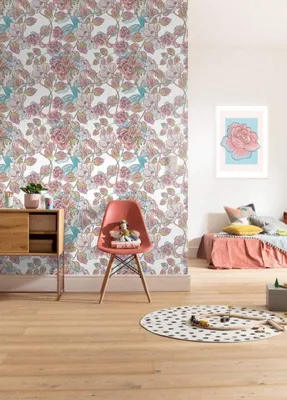 Obrázek produktu pro Komar netkaná tapeta "Cinderella Blossom" - rozměr: 200 x 280 cm (šířka x výška), 4 panely