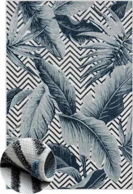 Image de Tapis Brooke blanc, 200 x 300 cm – pour l'extérieur comme pour l'intérieur