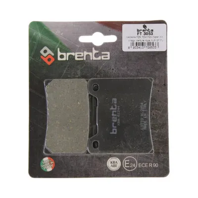 Image de Plaquettes de frein Brenta 3053 organiques avant pour Yamaha FJ 1100 1200 / FZR 400 600 / VMX-12 / XJ 600 750 900 / FZ XV 750 1000