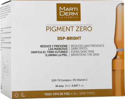Productafbeelding van Intensieve vlekverwijderende concentratie Pigment Zero van Martiderm (2 ml)