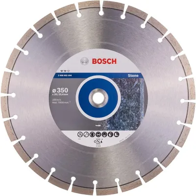 Image de Disque diamant Expert for Stone 350 x 20/25,40 x 3,2 x 12 - BOSCH - 2608602594