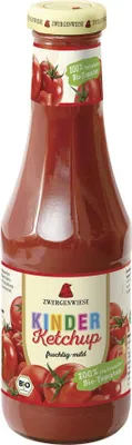 KETCHUP DLA DZIECI BEZGLUTENOWY BIO 500 ml - ZWERGENWIESE